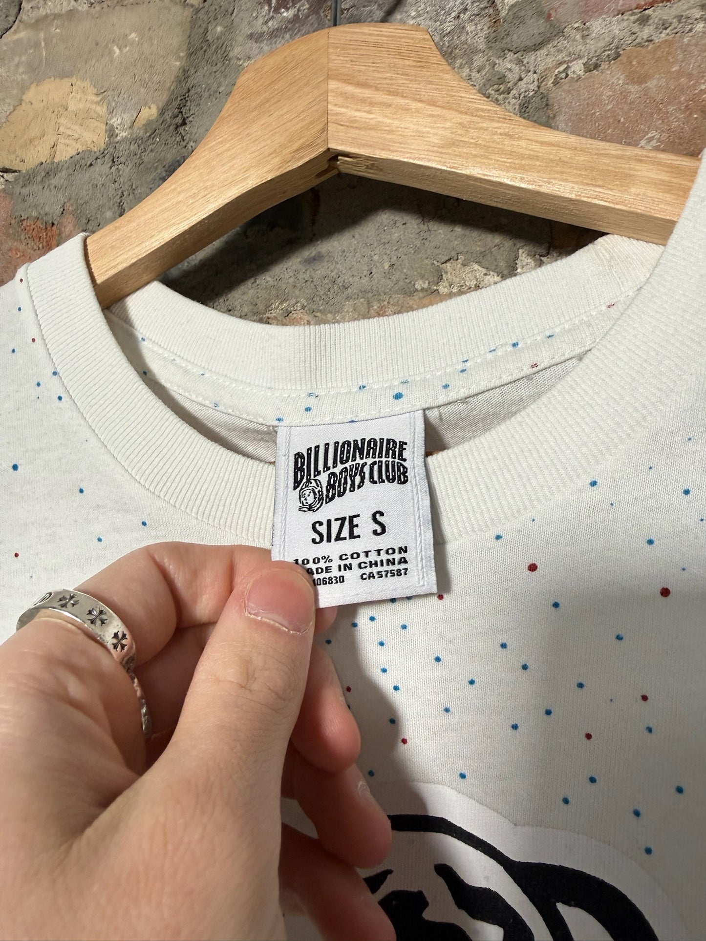 (S) Billionaire Boys Club Galaxy Astro Tee White