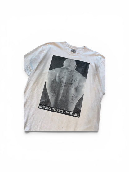 (XXL) Y2K Tupac Face The World Tee
