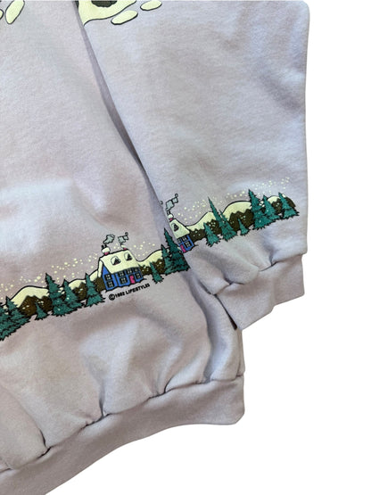 (XL) 1992 Christmas Wrap Around Style Crewneck