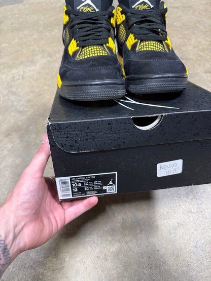 (10.5M) Jordan 4 Retro Thunder 2023