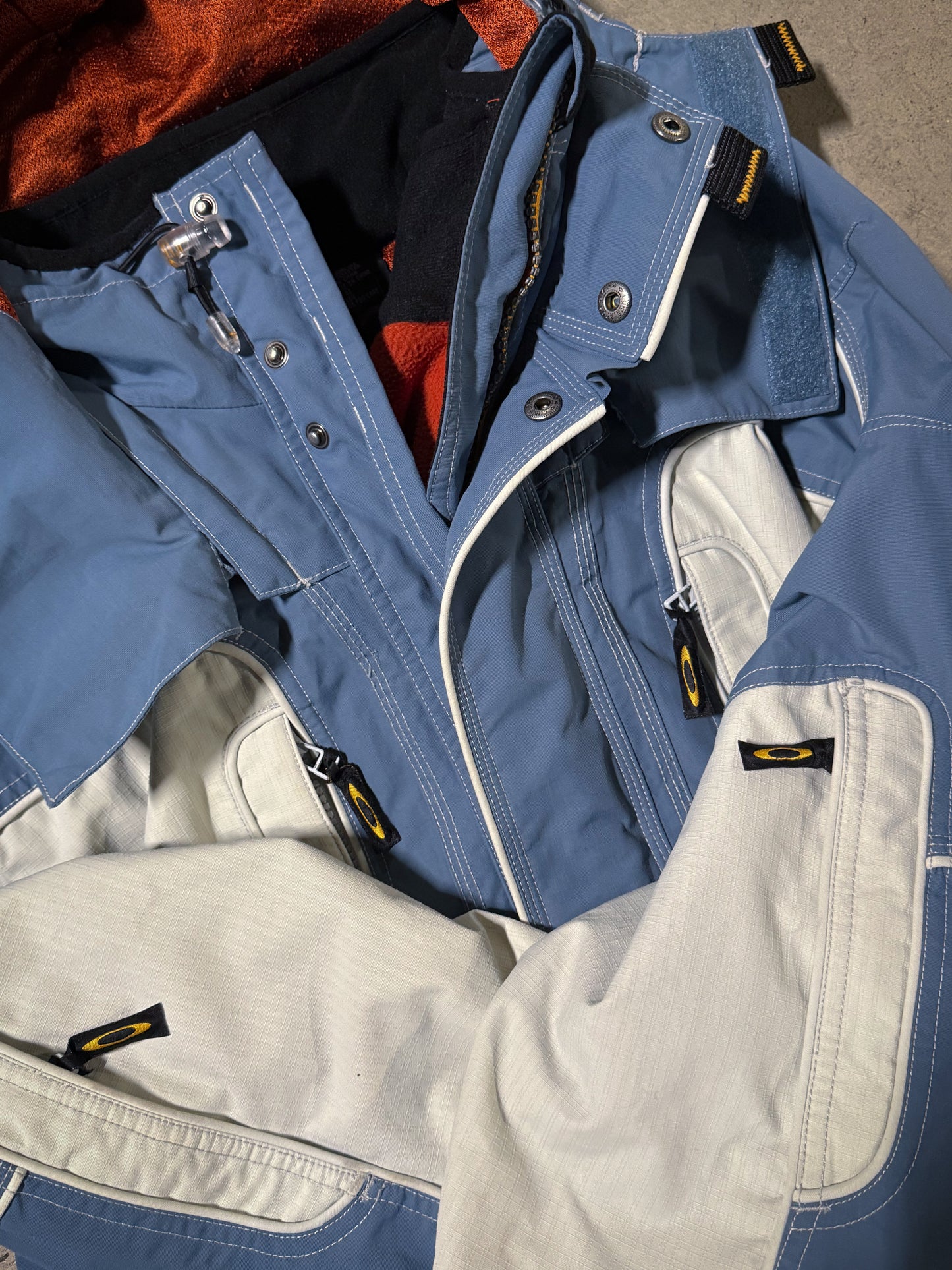 90s Oakley Software Double Lined Snowboard Jacket Sz L