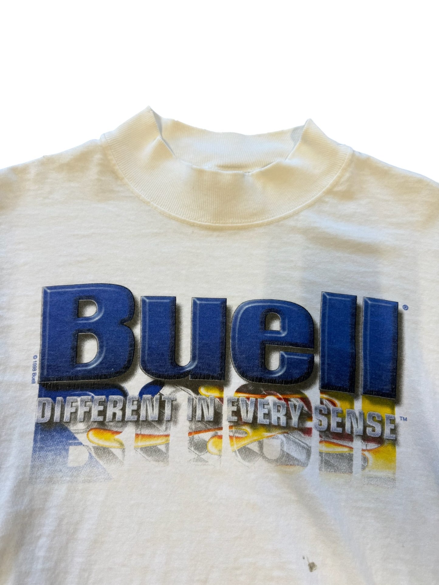 (L) 1998 Harley Davidson Buell Flame Long Sleeve