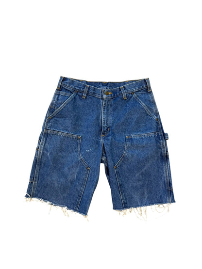 (32) Carhartt Denim Double Knee Cut Shorts