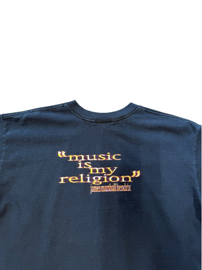 (L) 2002 Jimmy Hendrix Portrait Band Tee