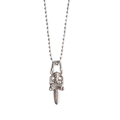 (20inch) Chrome Hearts Dagger Pendant W Chain