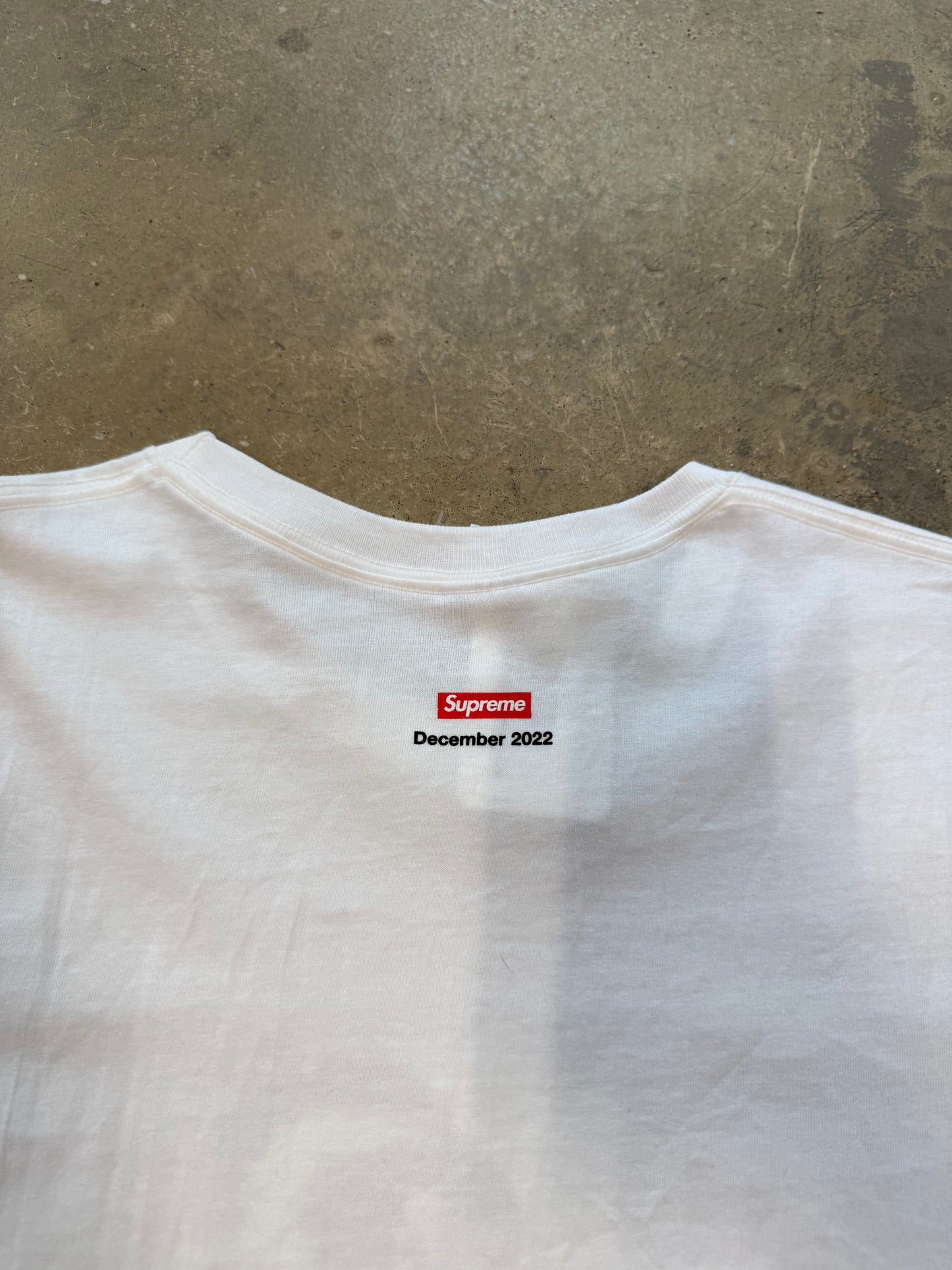(XXL) Supreme Cigarette Tee White