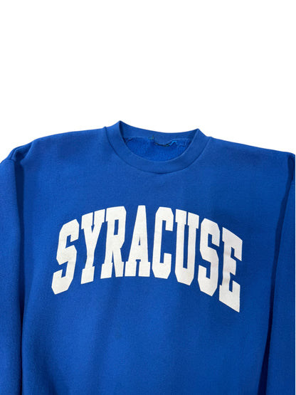 (L) 90’s Syracuse University Blue Crewneck