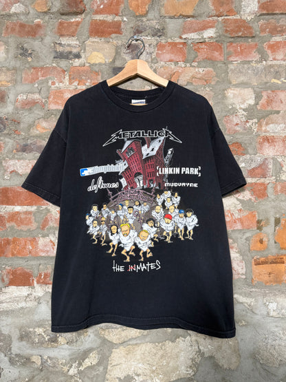 2003 Metallica The Inmates Tour Sz XL