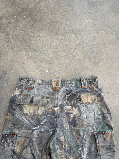 (34W) Vtg Real Tree Camo Cargo Pants
