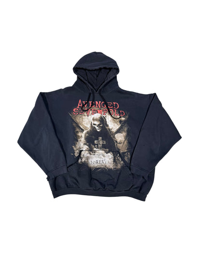 (XL) Y2K Avenged Sevenfold Skeleton Hoodie