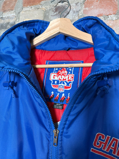 1990s New York Giants Zip-Up Fans Gear Jacket Sz Large