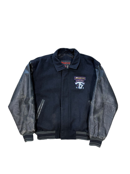 (M) 1995 Snap On Tools Zip Up Bomber Jacket