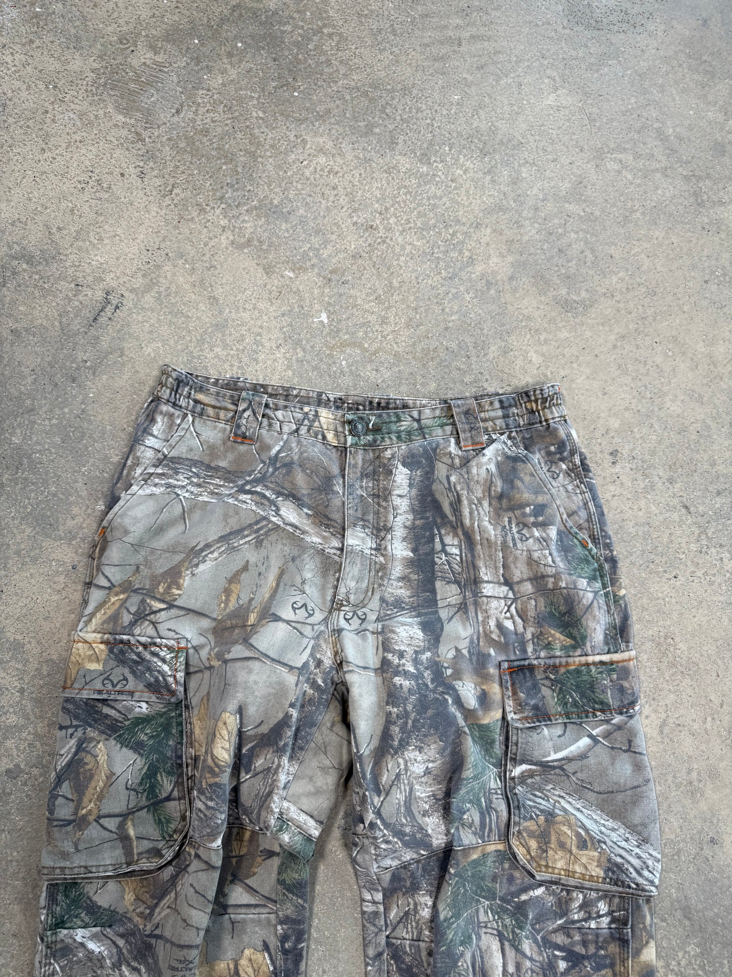 (34W) Vtg Real Tree Camo Cargo Pants