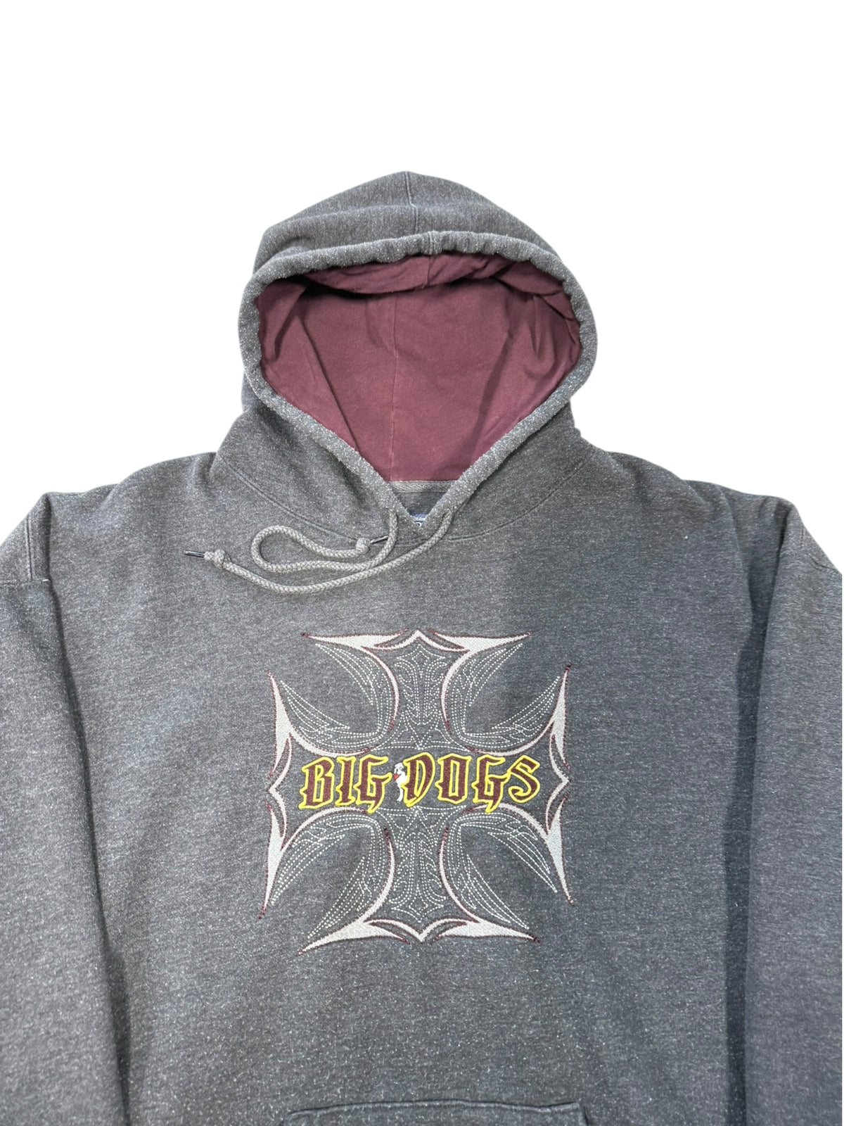 (XL) Vintage Big Dogs Choppers Logo Hoodie