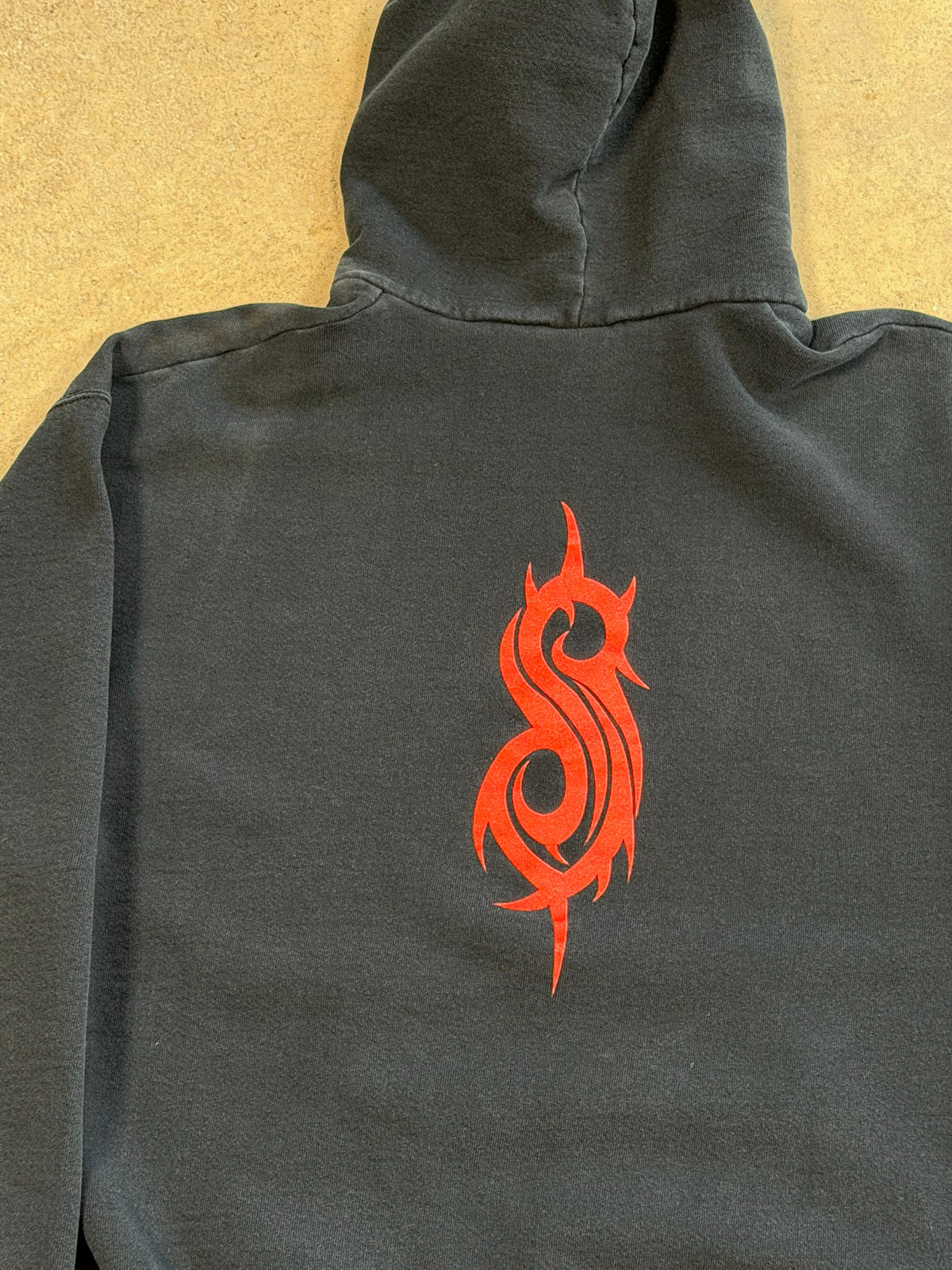 (XL) Vintage 2000s Slipknot Barcode Hoodie