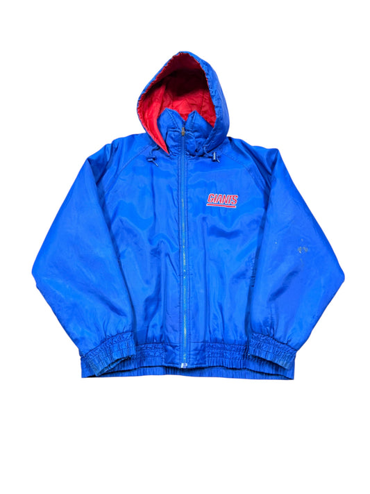 1990s New York Giants Zip-Up Fans Gear Jacket Sz Large