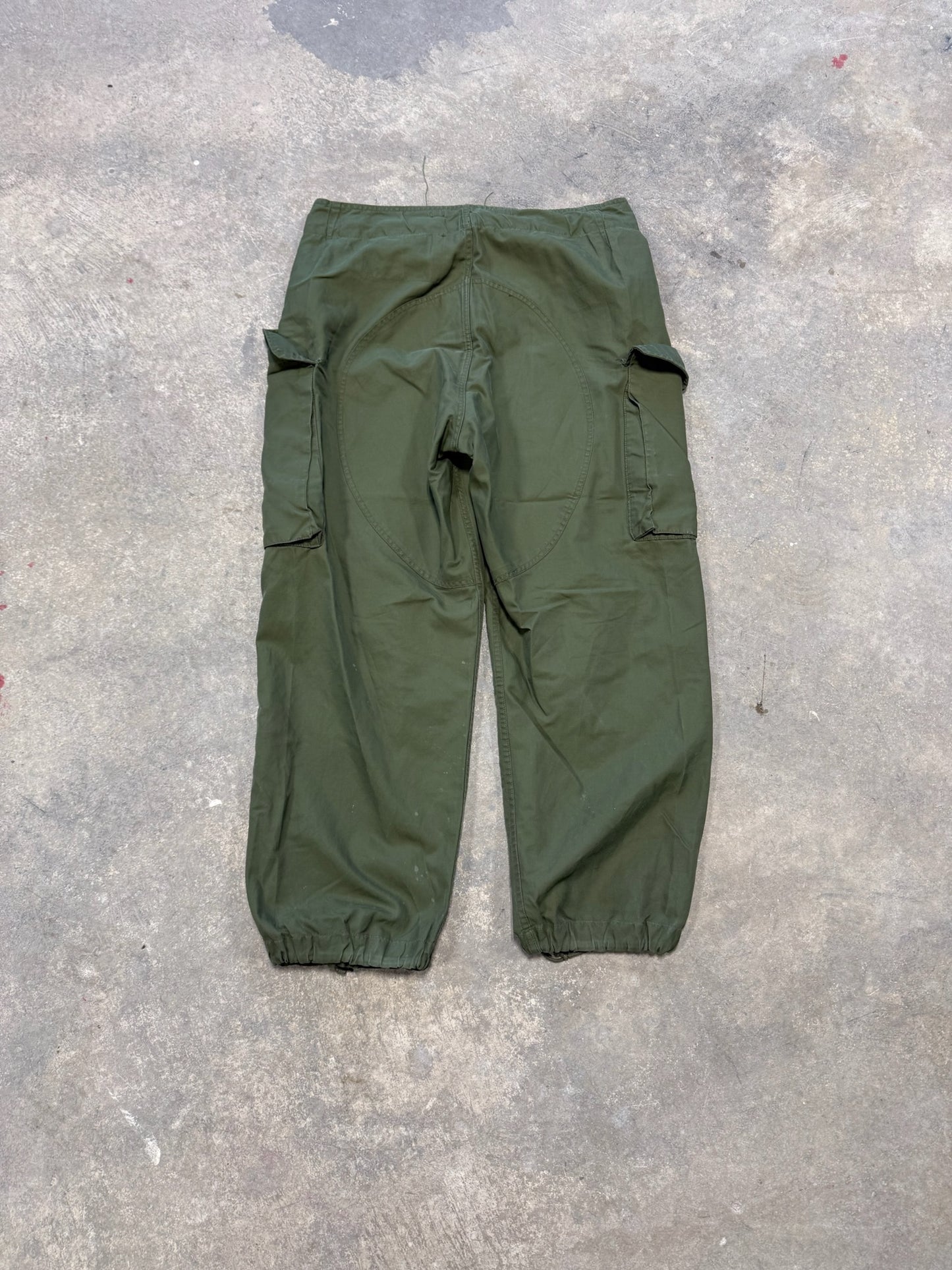 (XL) 1980s Adjustable Military Parachuting Pants