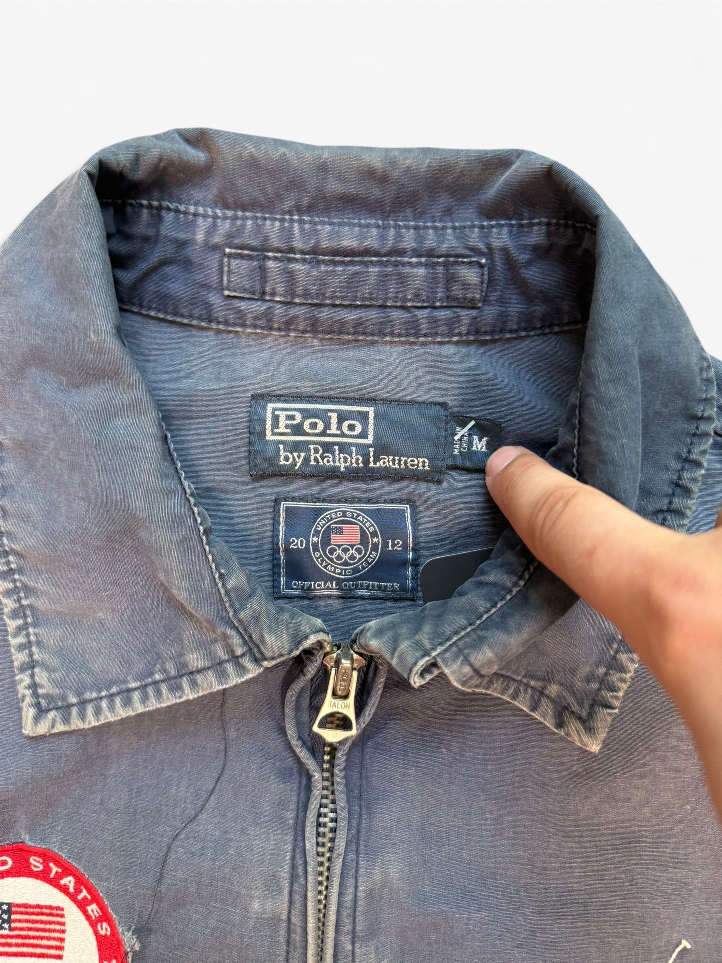 (M) Vintage 2012 Polo Ralph Lauren Olympic Team Harrington Jacket