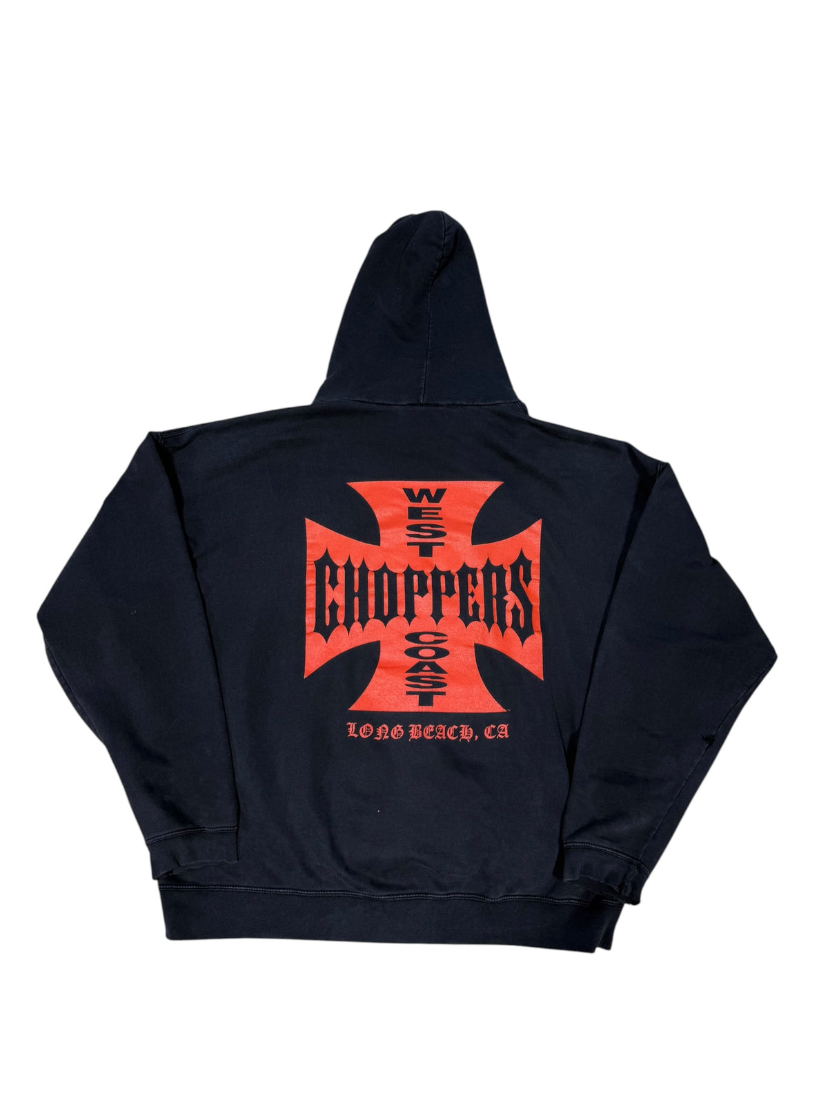 (XXL) Vintage West Coast Choppers Og Red Logo Hoodie