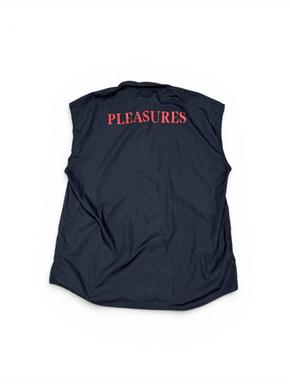 (XL) 2020 Marilyn Manson Pleasures Sleeveless Button Up Shirt