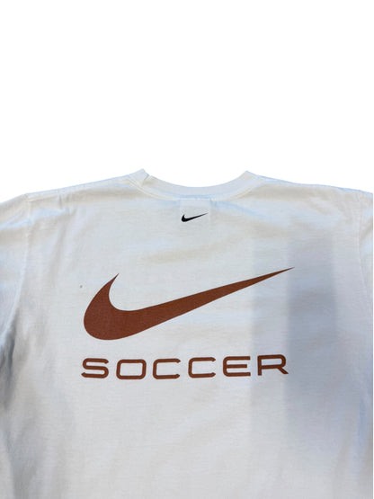 (S) Vintage Nike Soccer White Tee