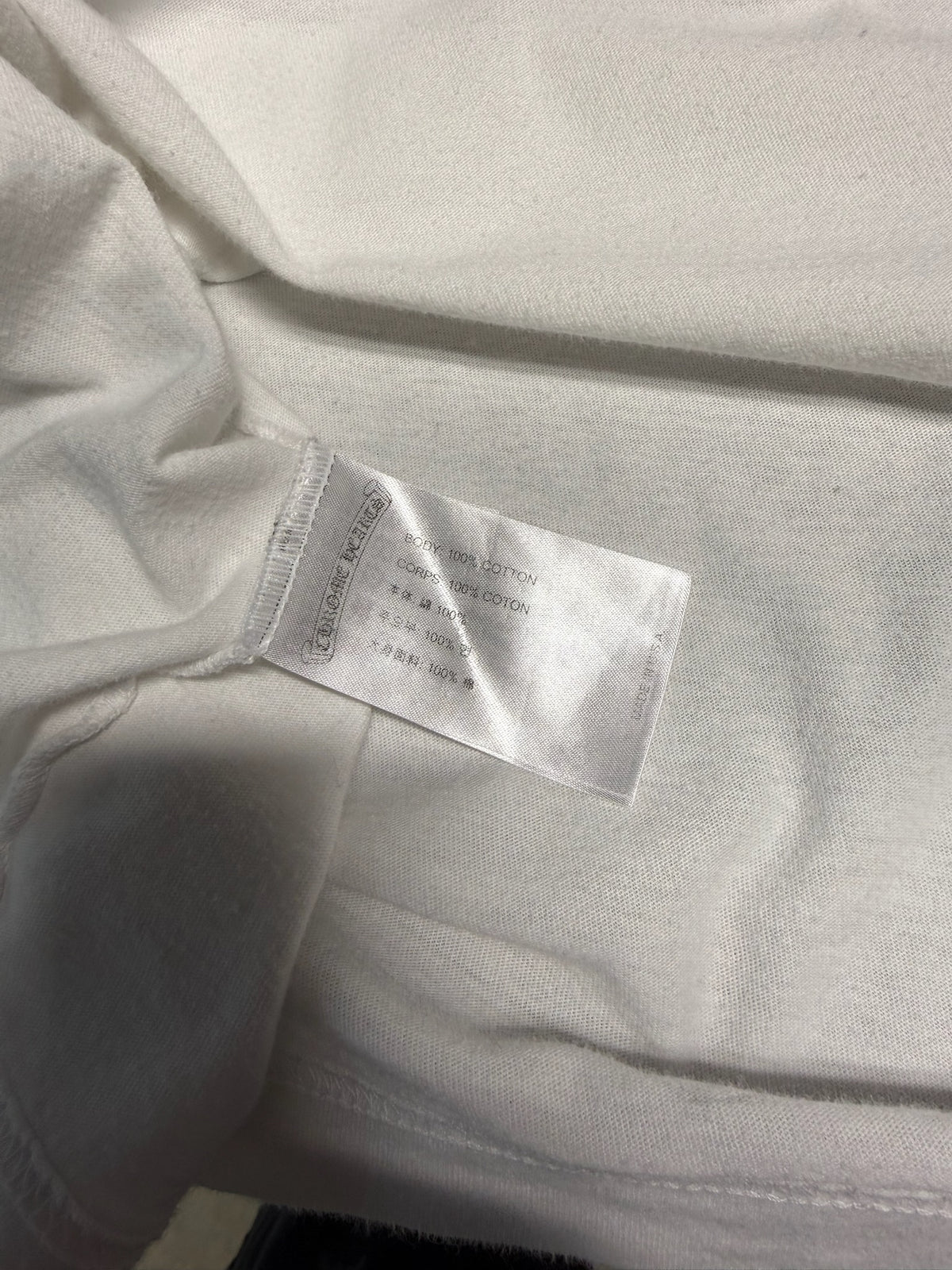 (XL) Chrome Hearts Banner Logo Longsleeve Shirt