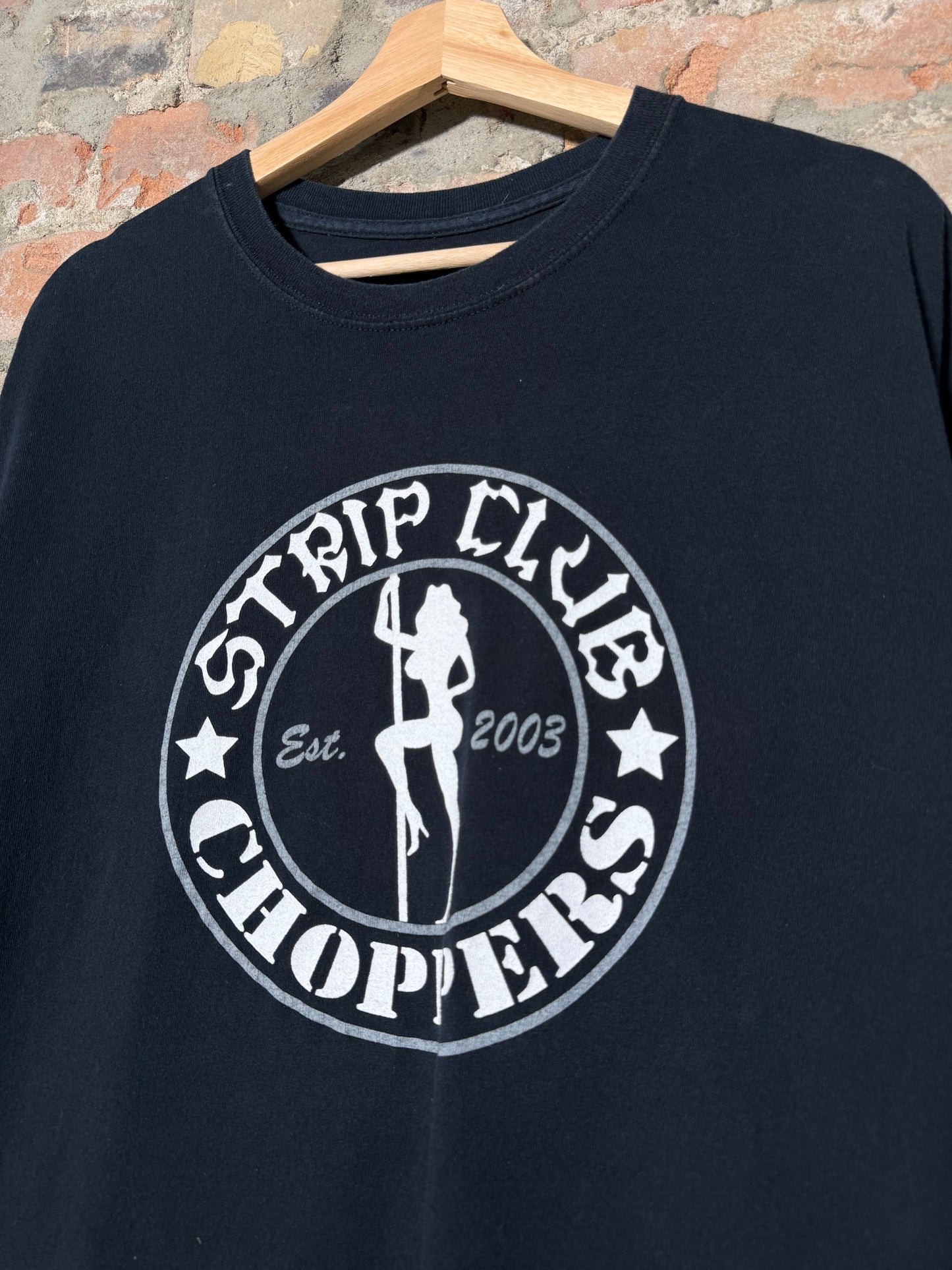 00’s Strip Club Choppers Shirt Sz XL