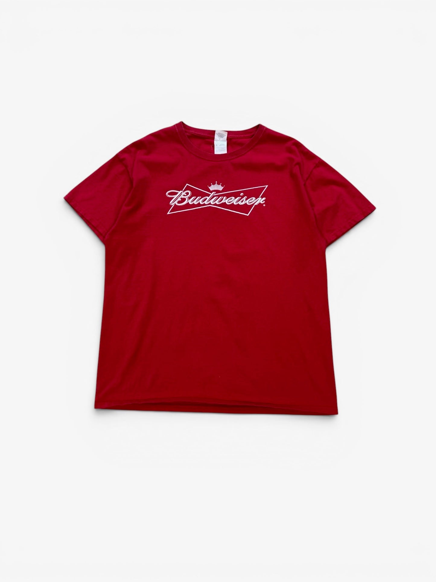 (L) 2000s Budweiser Beer Promo Tee