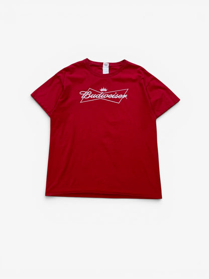 (L) 2000s Budweiser Beer Promo Tee