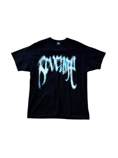 (S) Revenge Blue Window Spell Out Tee