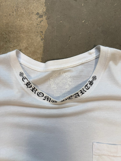 (XL) Chrome Hearts Banner Logo Longsleeve Shirt