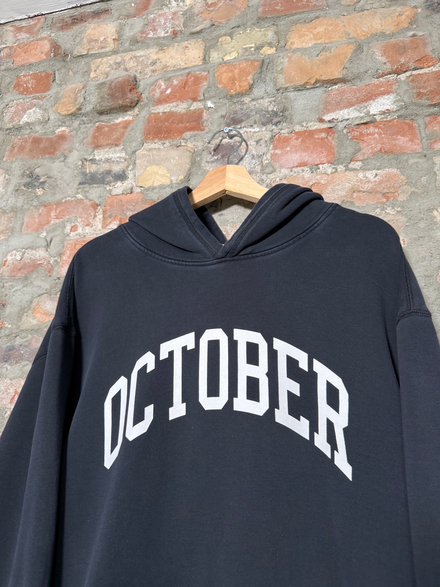 (XXXL) Octobers Very Own Black Spell Out Hoodie