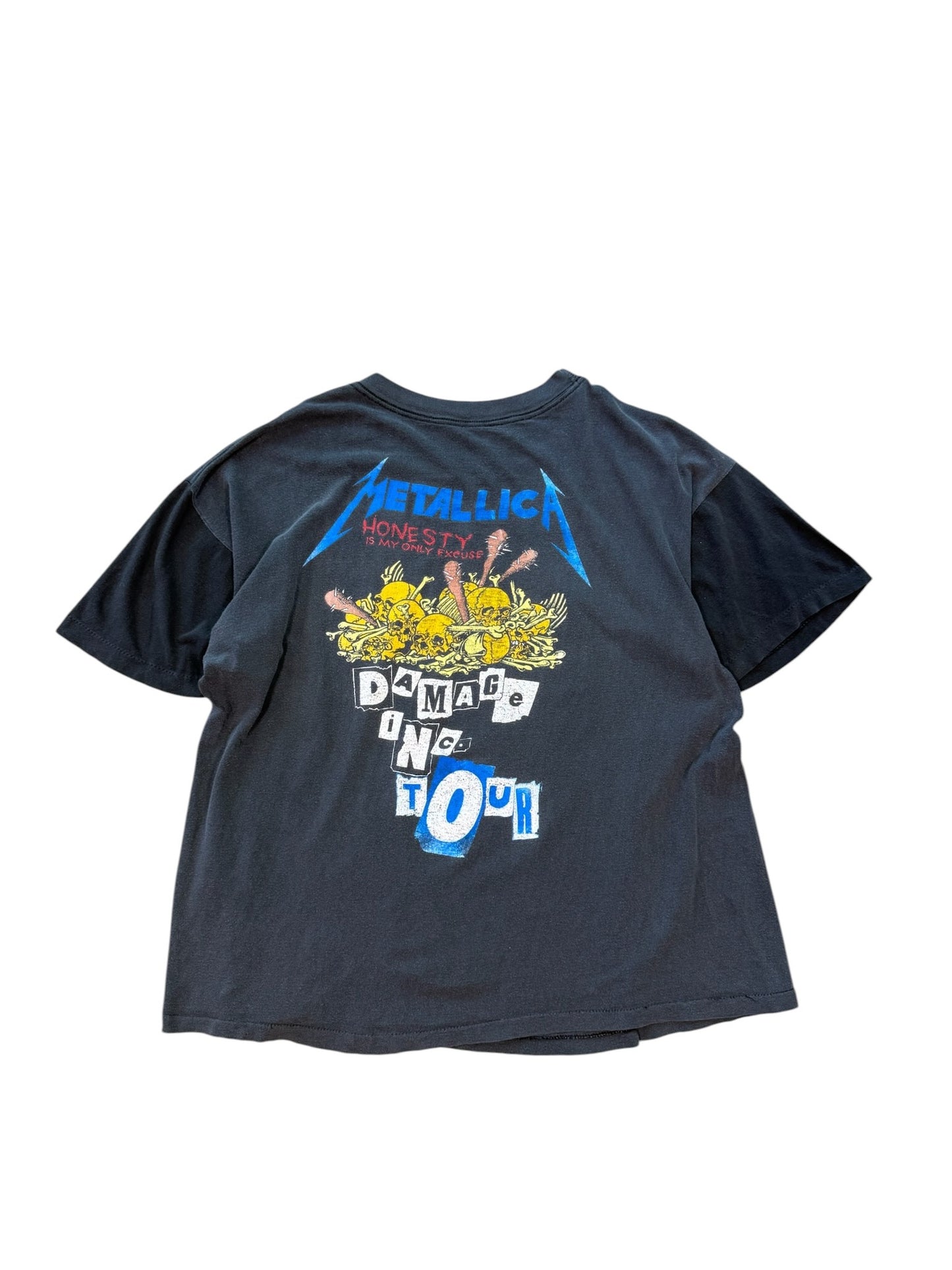 (XL) 1989 Metallica Pushead Damage Inc Tee