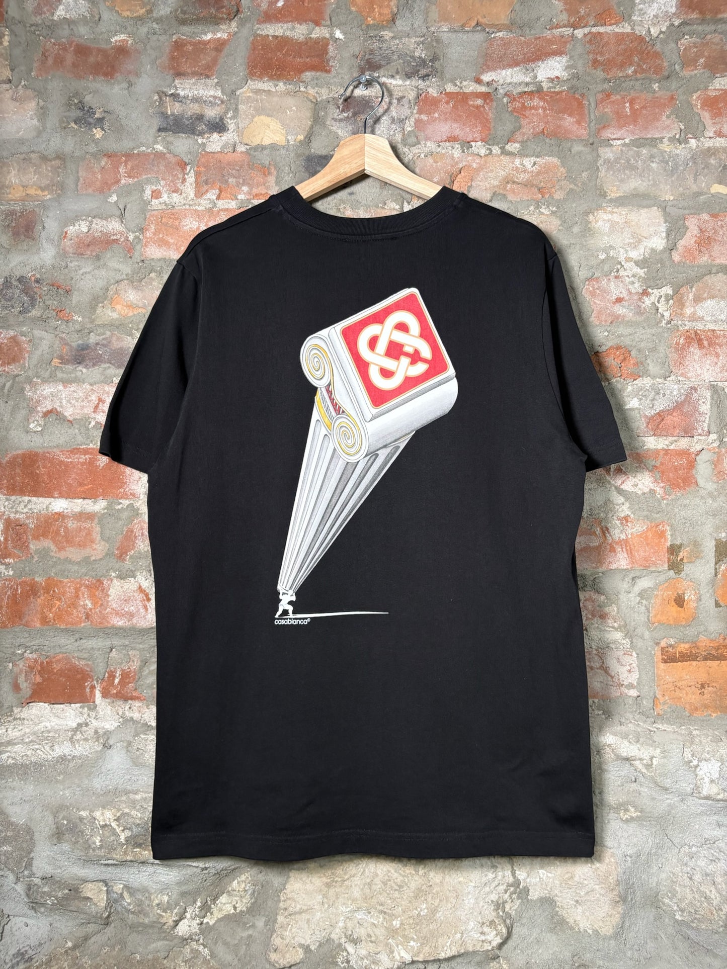 Casablanca Leaning Column Tee Sz M