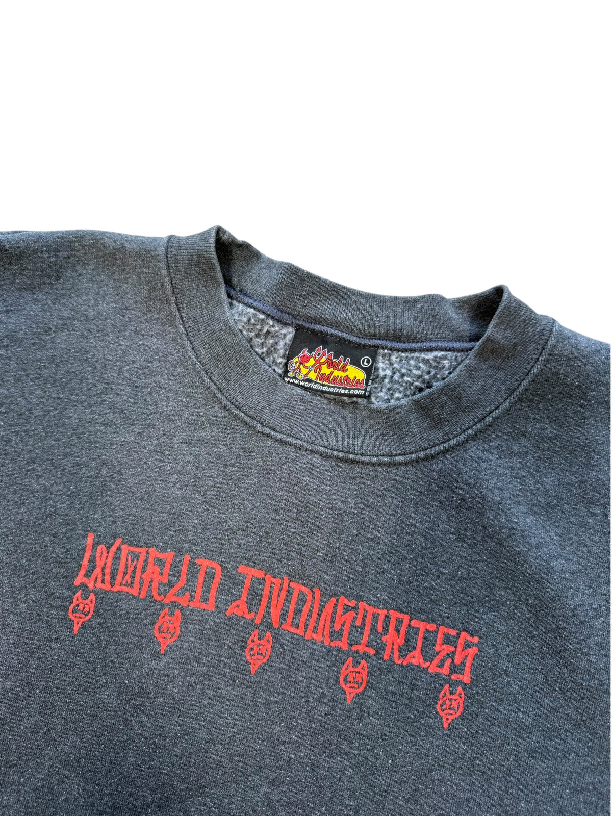 (XL) Vintage World Industries Skateboards Crewneck