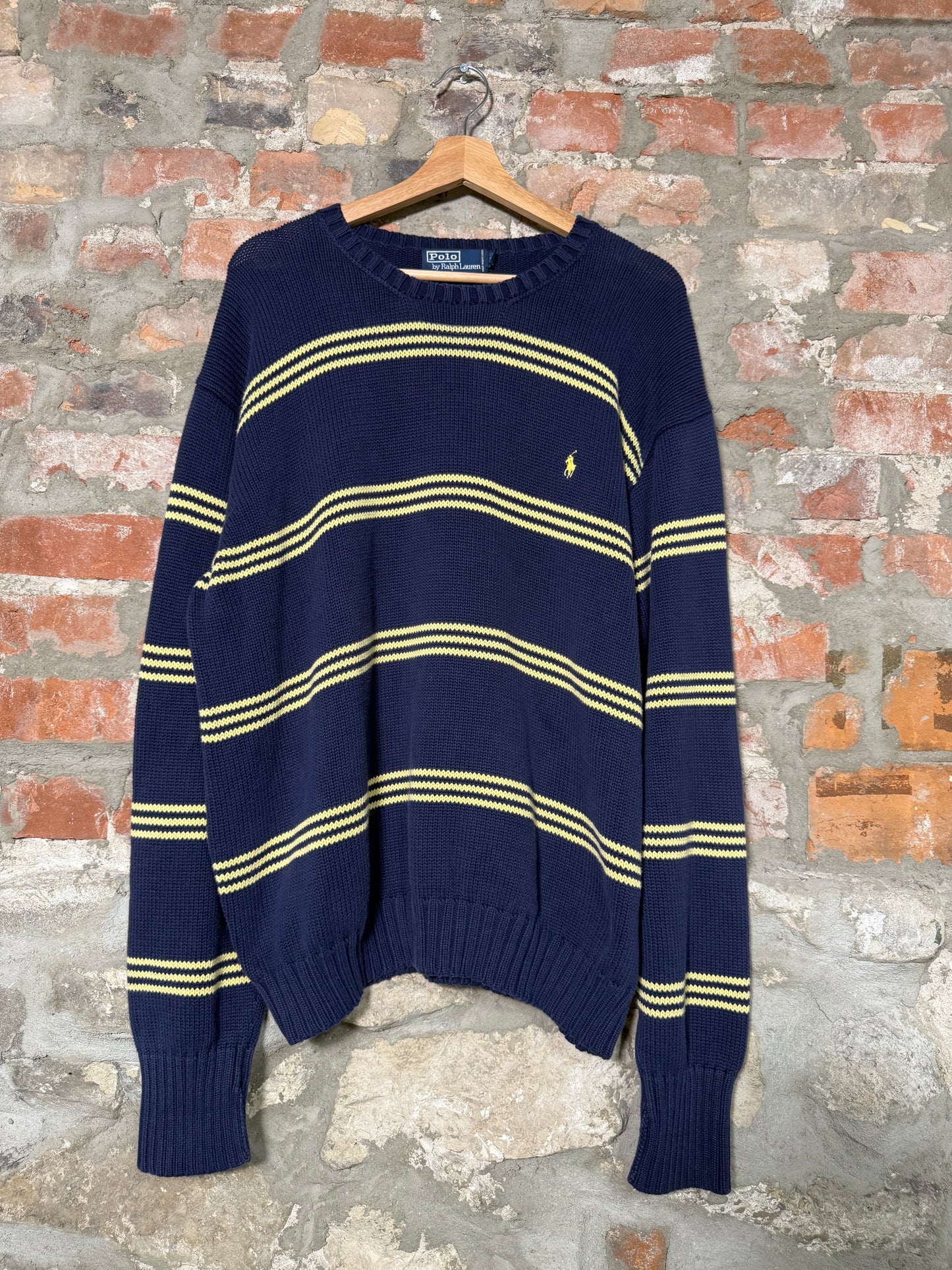 90s Polo Knitted Sweater Sz XXL