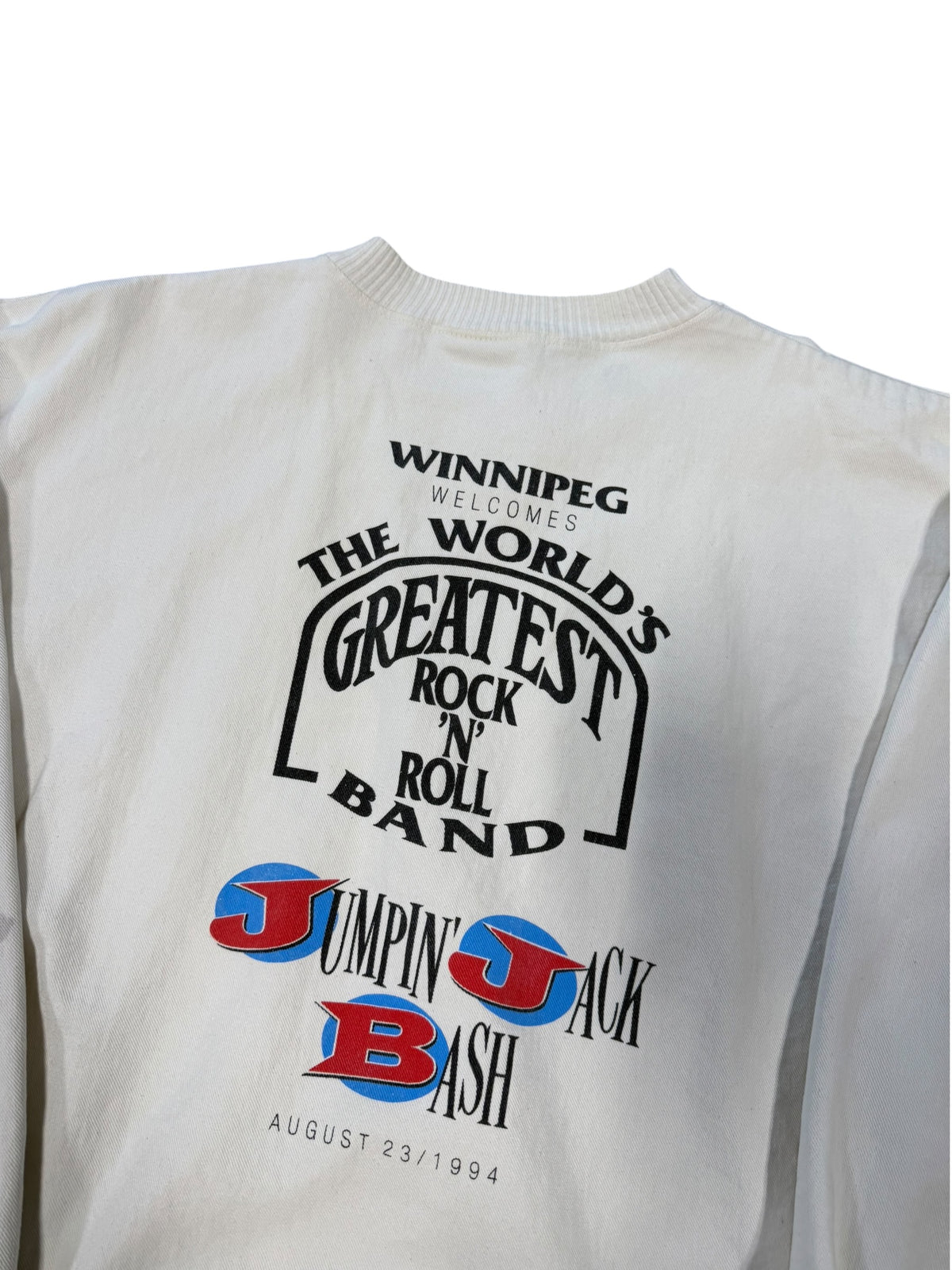 (XL) 1994 Labatt Draft Beer Rock n Roll Crewneck
