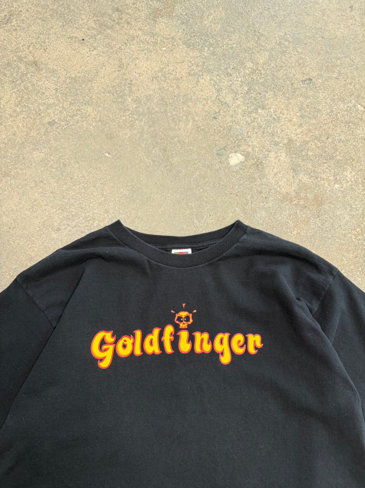 (XL) Vtg Goldfinger Spellout Band Tee
