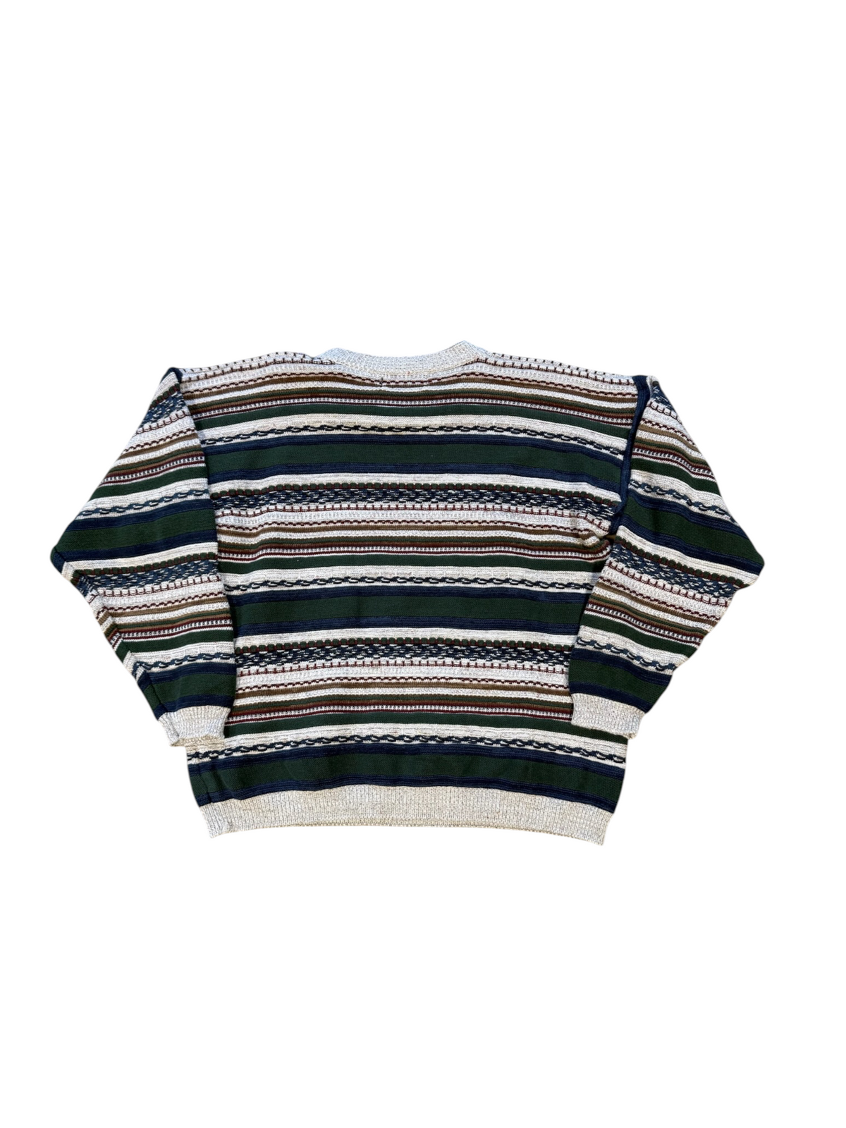 (M) Vintage Jantzen Sport Striped Knit Sweater