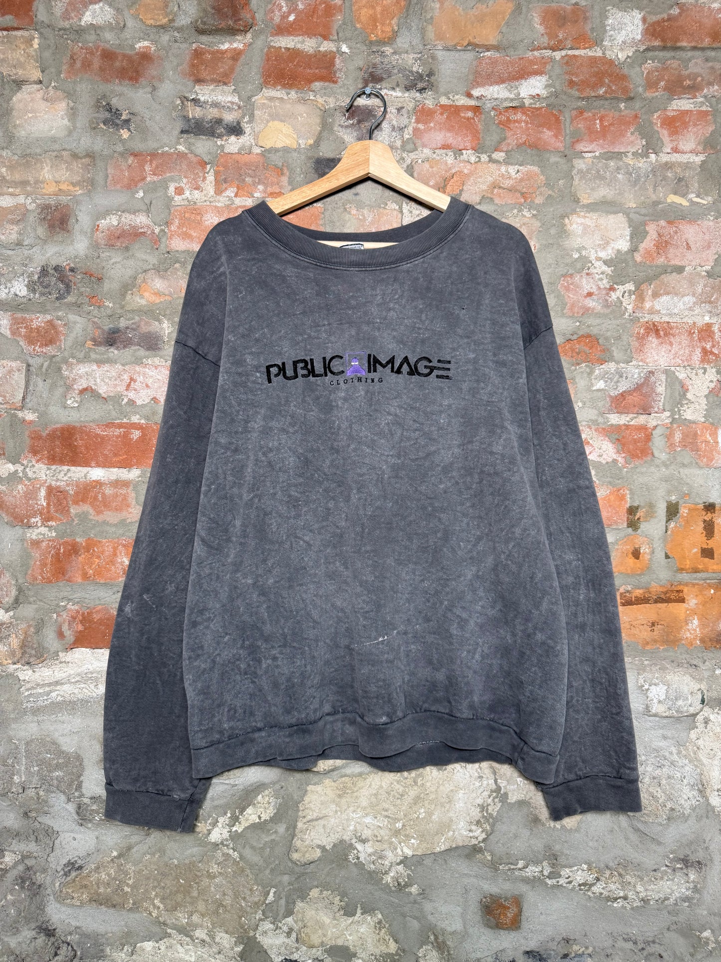 90s Public Image Crewneck Sz L