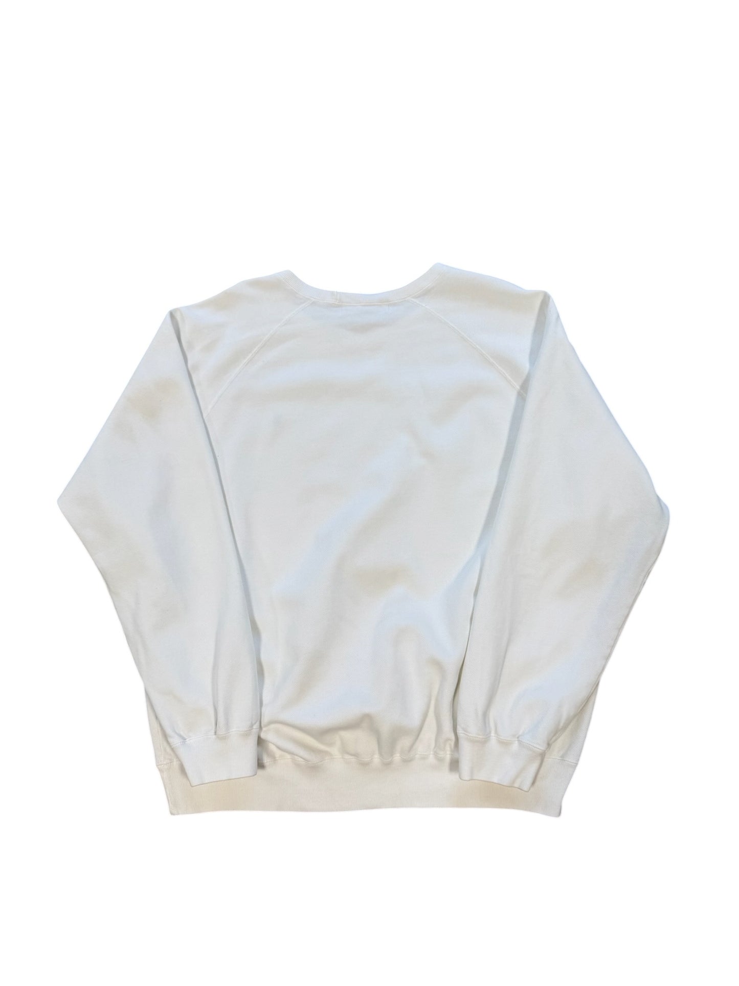 (XL) Vintage 90s Polo White Crewneck