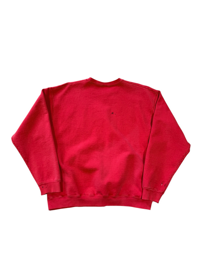 (XL) Vintage Wisconsin Red Crewneck