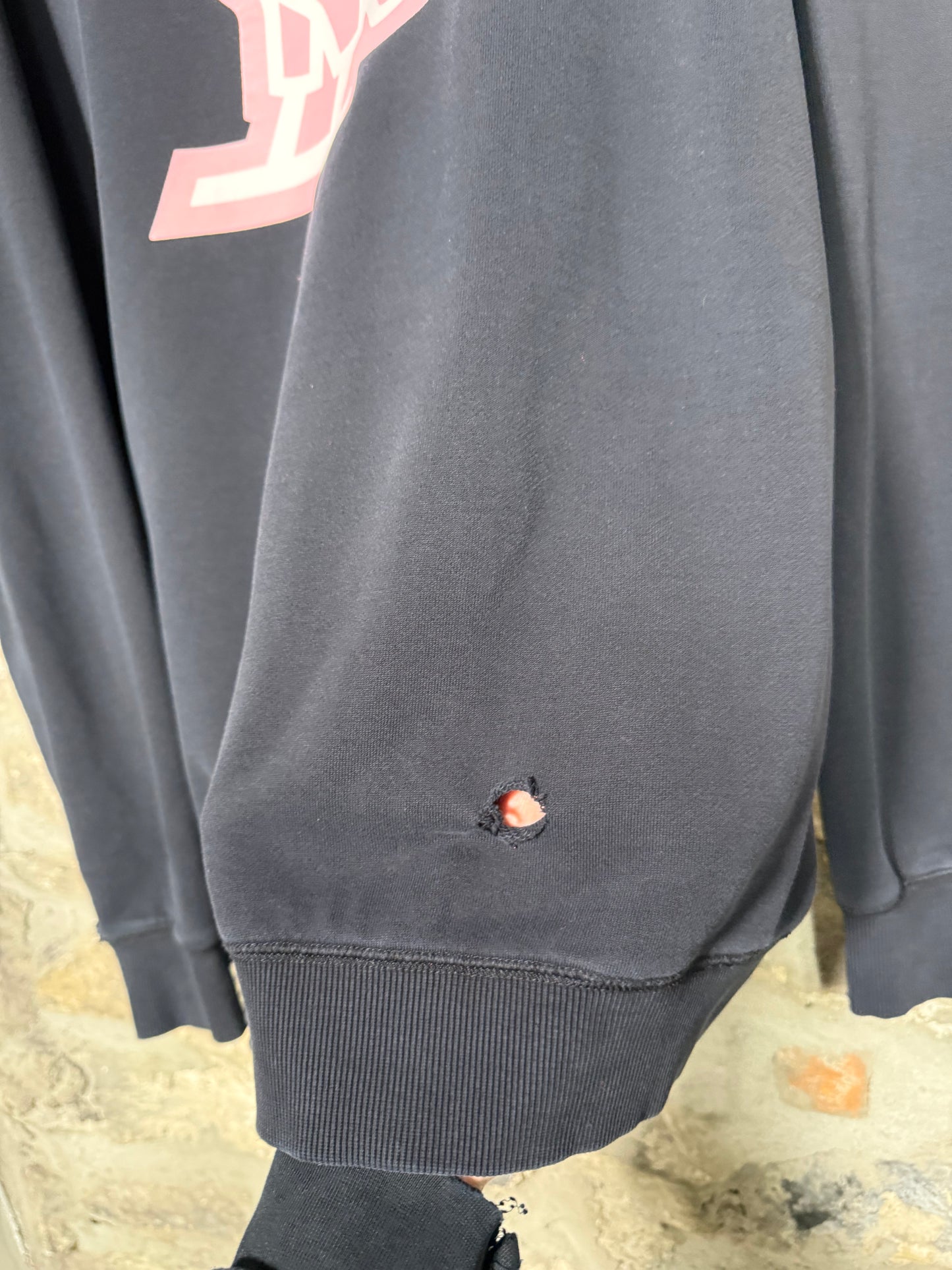 (XXXL) Octobers Very Own Black Spell Out Hoodie