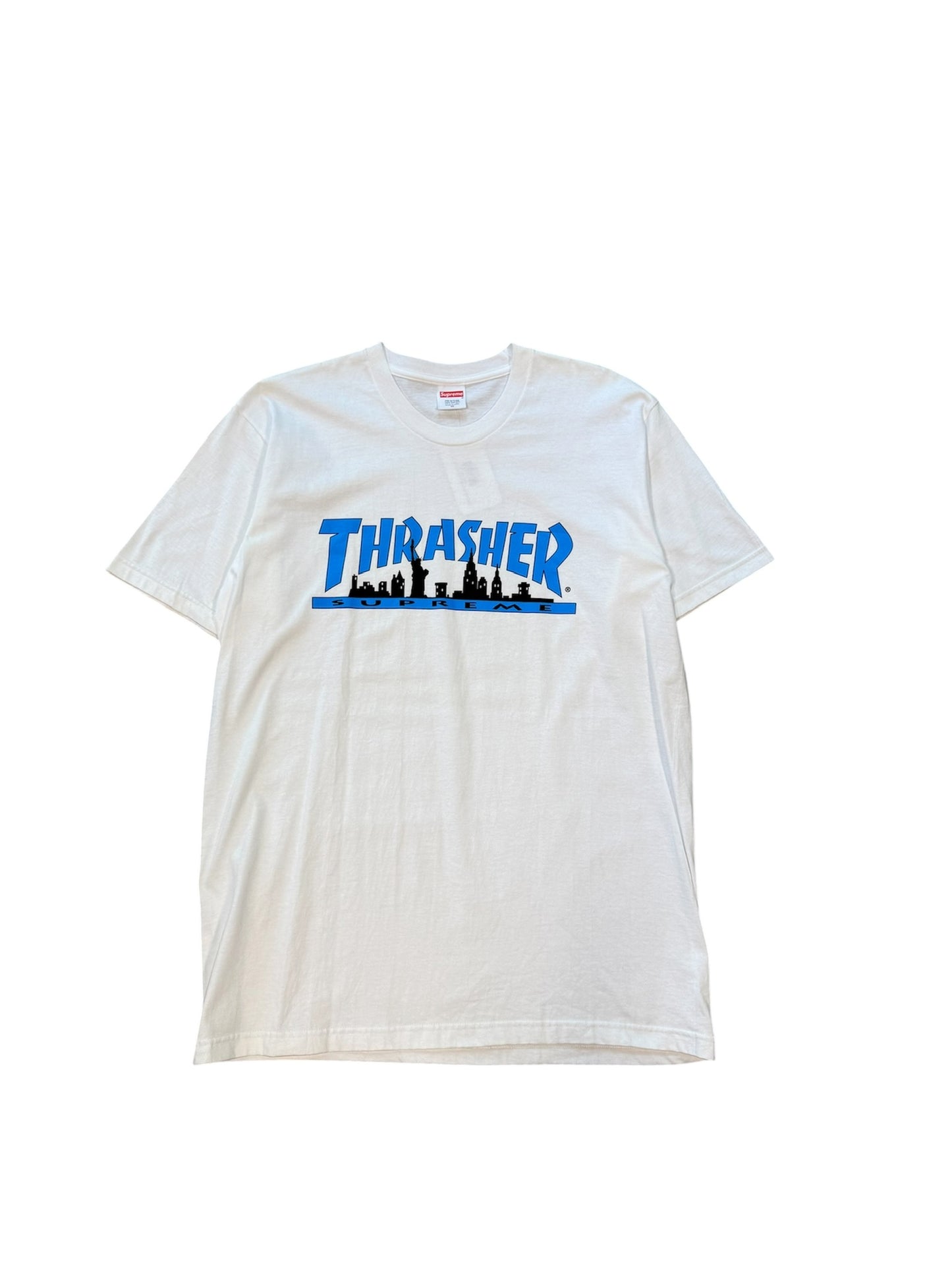 (M) Supreme Thrasher Skyline Tee White
