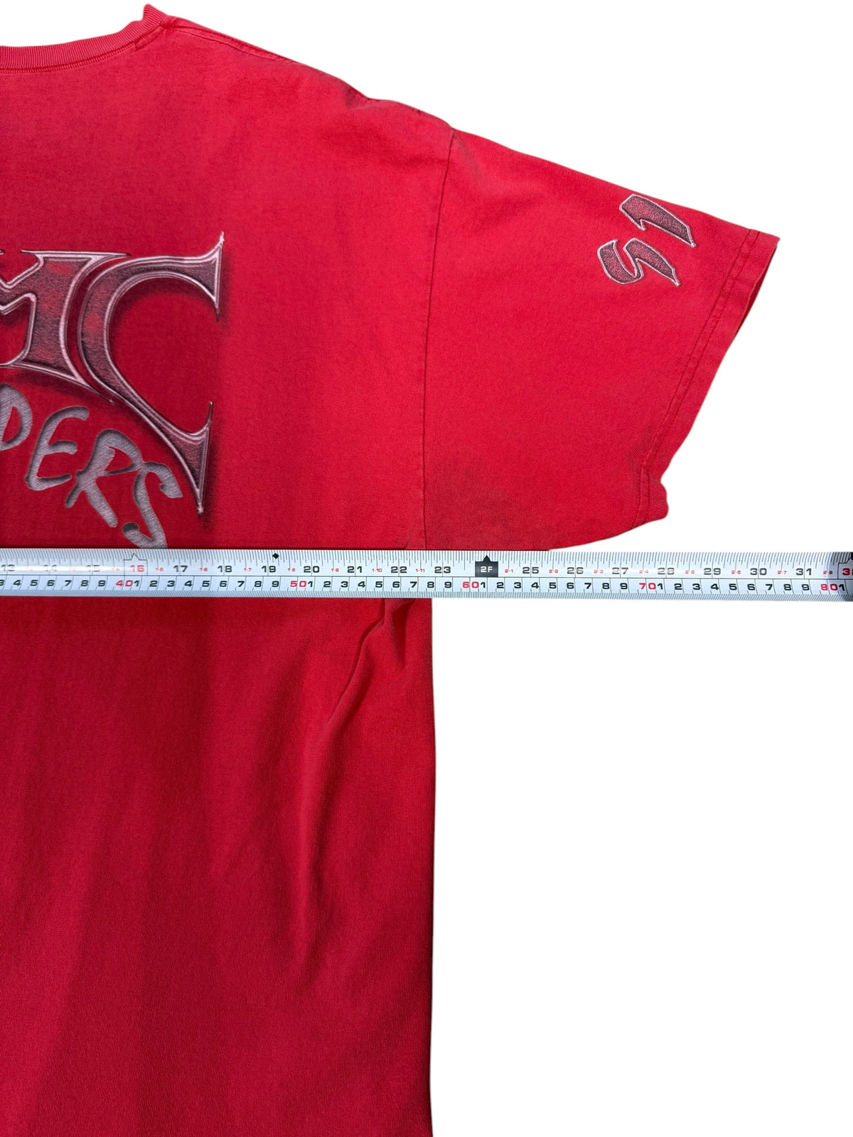 (XL) Vintage BMC Choppers Red Thrashed Tee