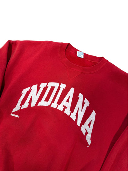 (XXL) 90’s Indiana State Red Russell Crewneck