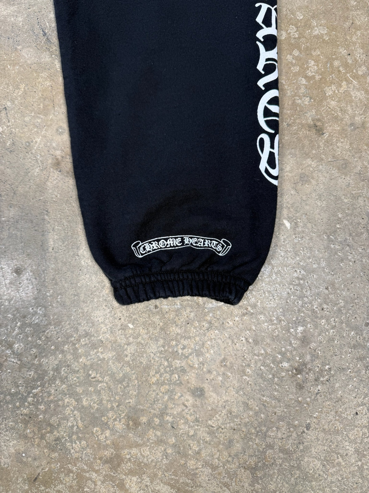 (XS) Chrome Hearts Spell Out Sweatpants