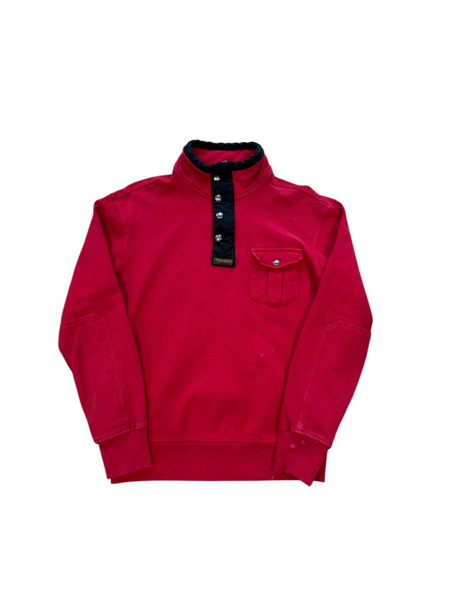 (L) 90s Polo Quarter zip Sweater