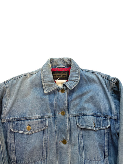 (M) Eddie Bauer Lined Denim Jacket