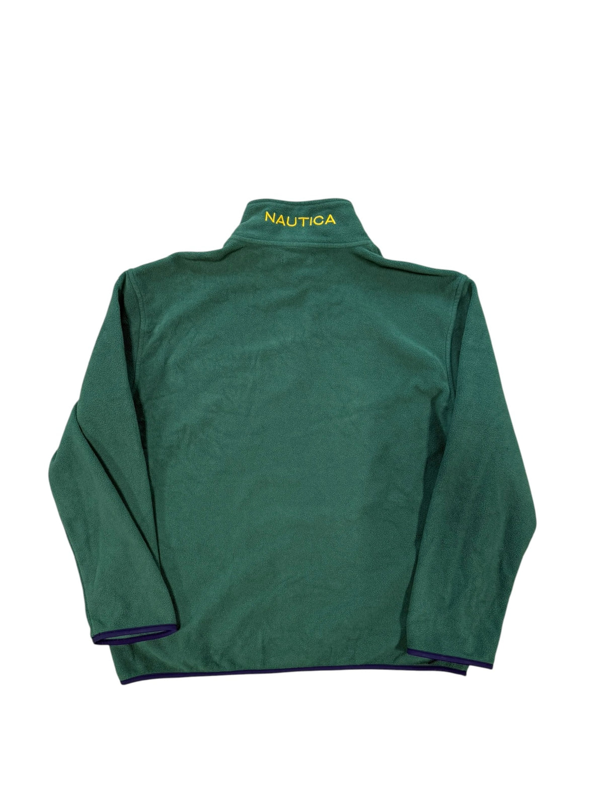(XL) Vintage Y2K Nautica Fleece Quarter Zip Sweater